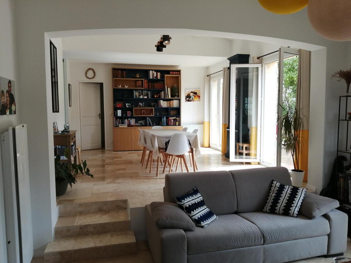 Villa Familiale - Proche Aix En Provence Ventabren 外观 照片